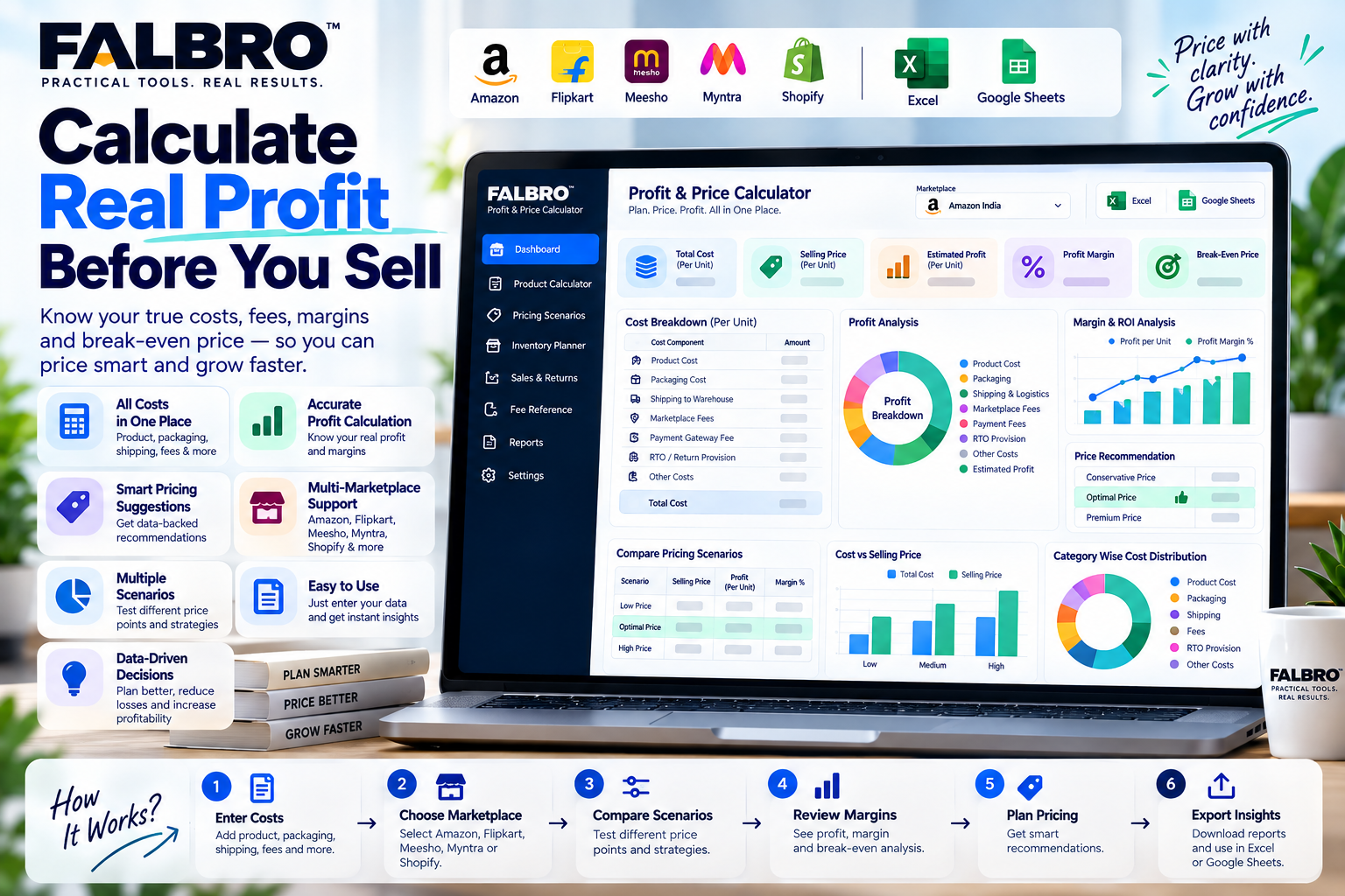 Profit Calculator Dashboard